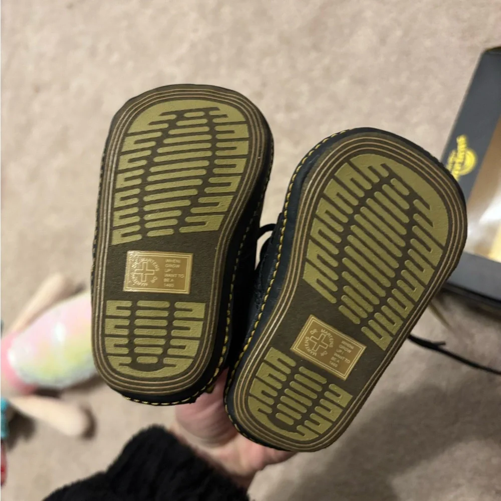 Baby Dr Martens Crib Shoe